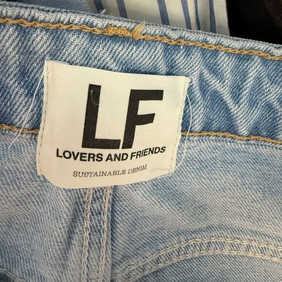Lovers + Friends HIGH RISE RIGID SLIM
STRAIGHT JEAN Sz 27 - Picture 5 of 7